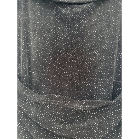 Scott‎ McClintock Black Gown Size 8 Sparkle Details & Long Chiffon Skirt - Picture 4 of 8